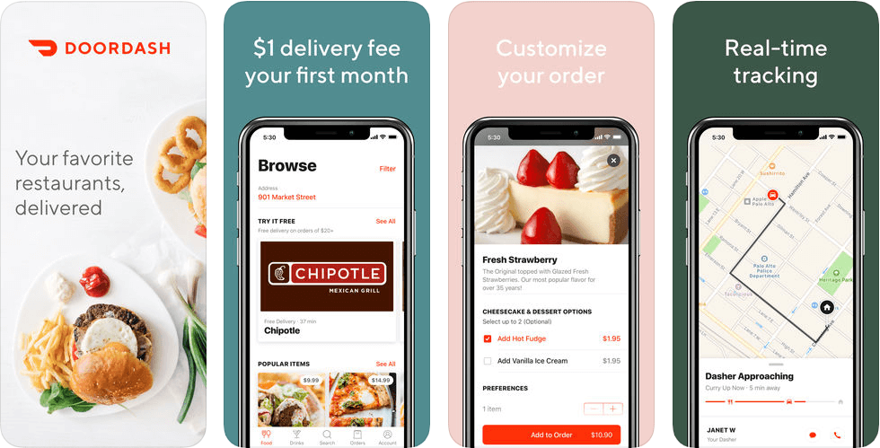 Custom Food Delivery Mobile App Based On Leading Apps Like ...