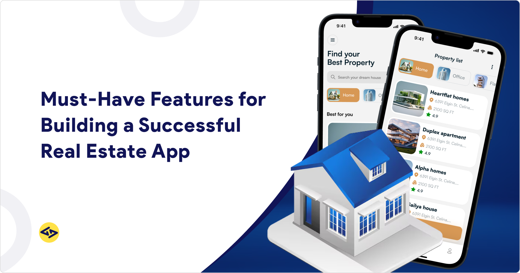 Must-Have Features for Building a Successful Real Estate App