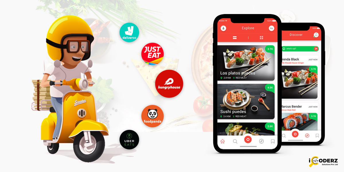 Top 5 Food Delivery Apps In UAE | iCoderz Solutions