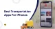 Best Transportation Apps For iPhones