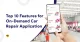 Top 10 Features for On-Demand Car Repair Application