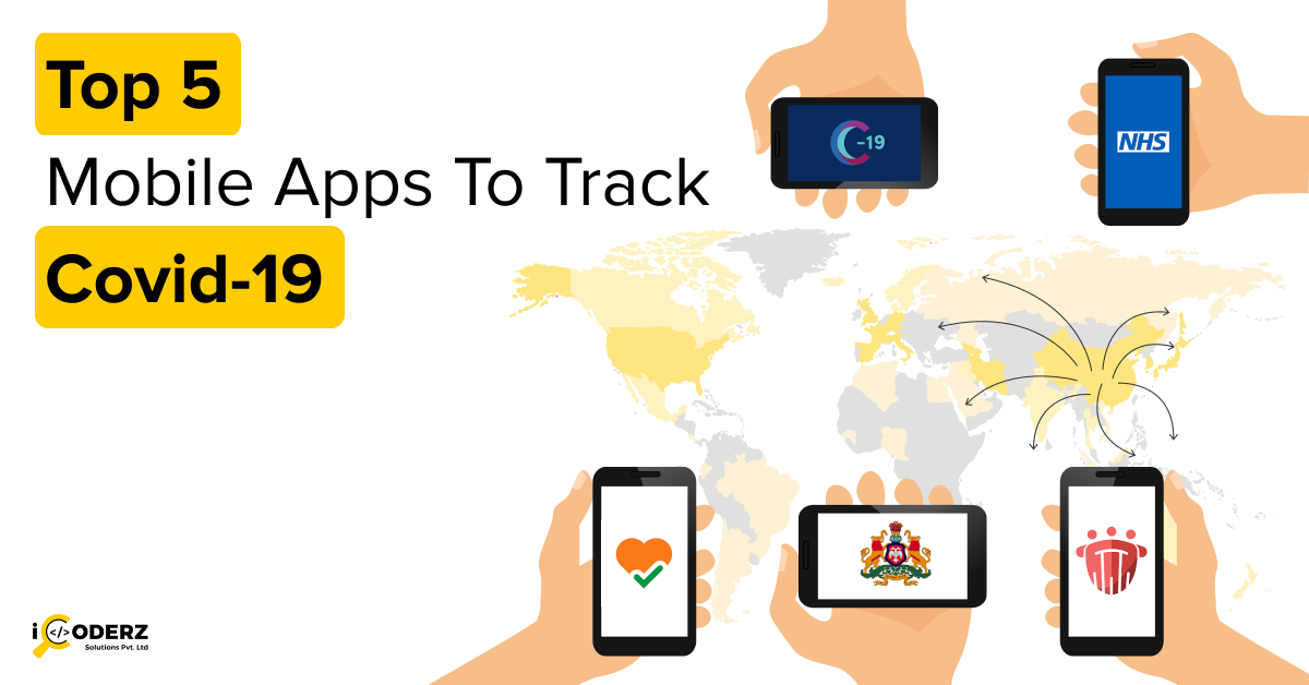 Top 5 Mobile Apps to Track Covid-19 | iCoderz Solutions