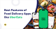 Best Features of Food Delivery Apps like UberEats