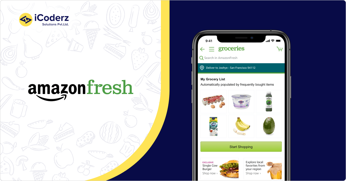 amazon fresh top grocery delivery app