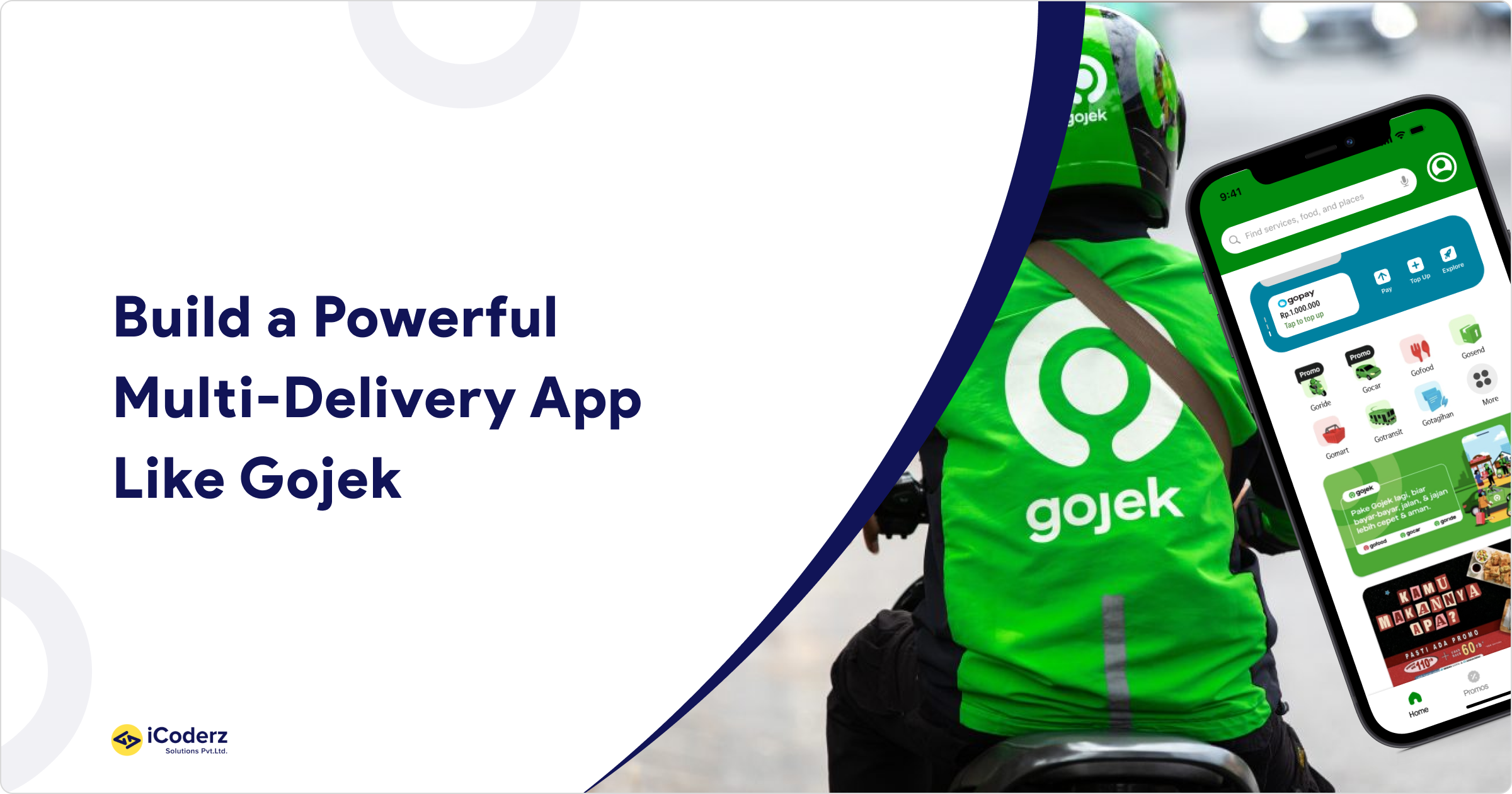 Build a Powerful Multi-Delivery App Like Gojek