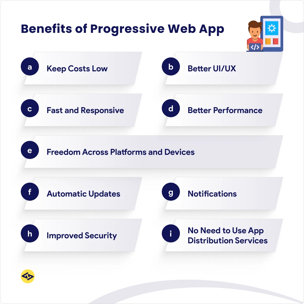 Benefits of Progressive Web App