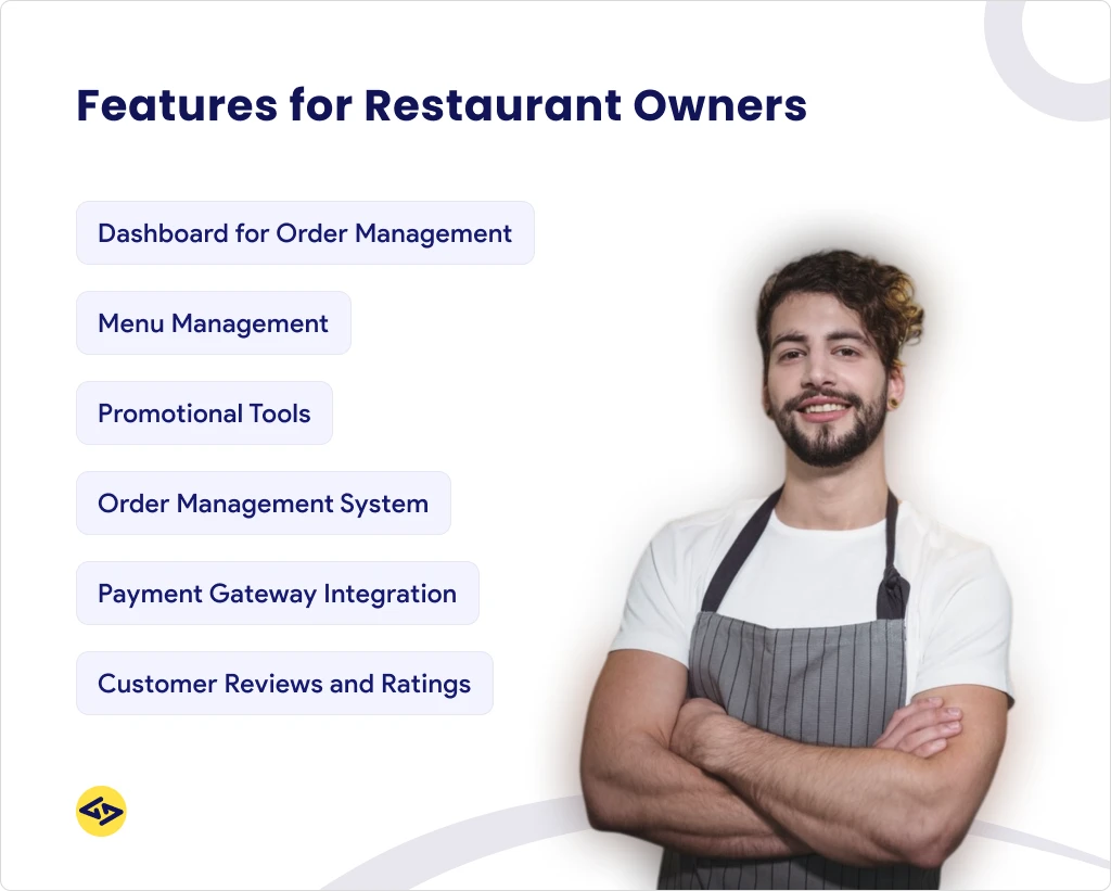 Features for Restaurant Owners