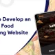 How to Develop an Online Food Ordering Website