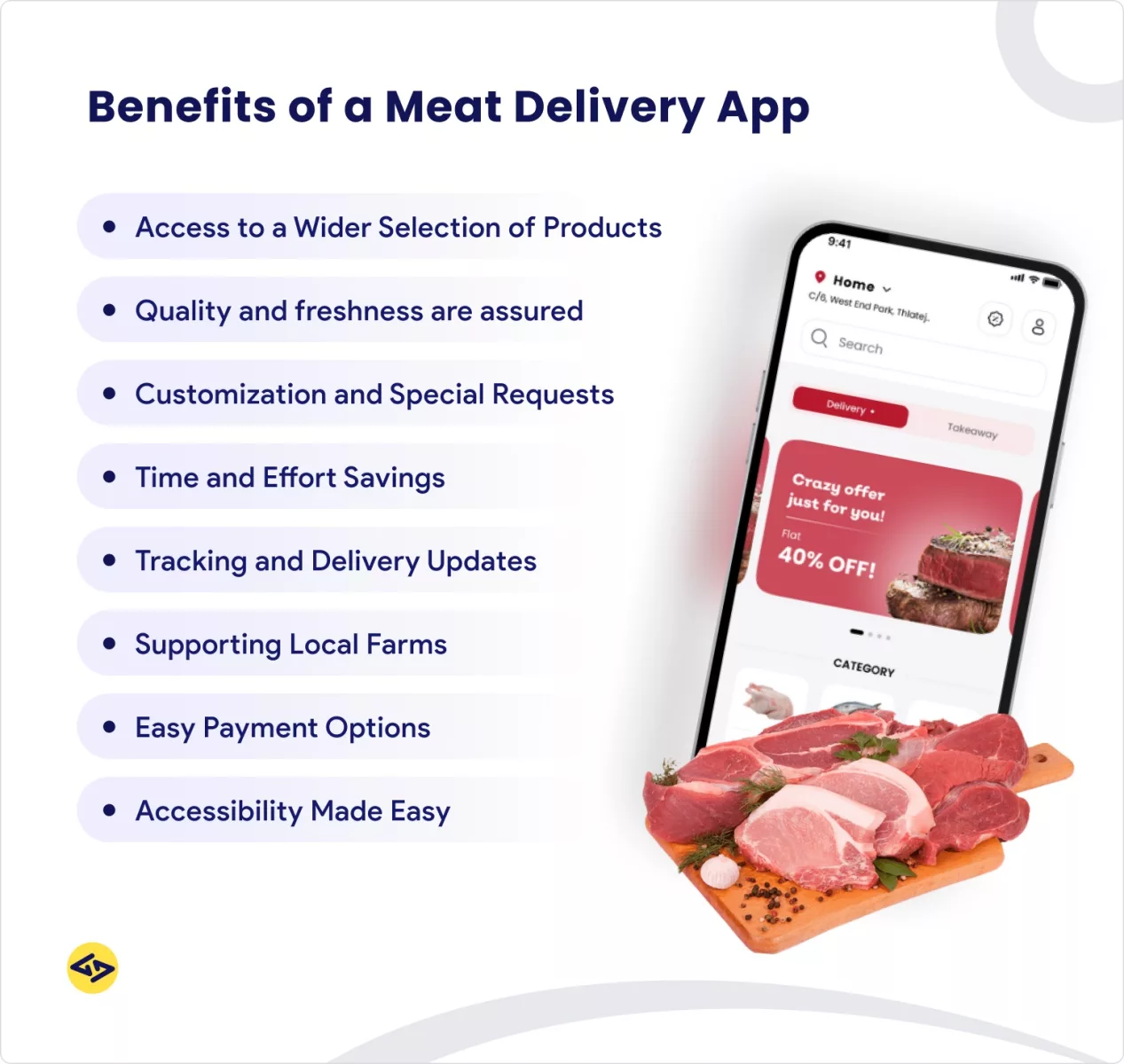 Benefits of a Meat Delivery App