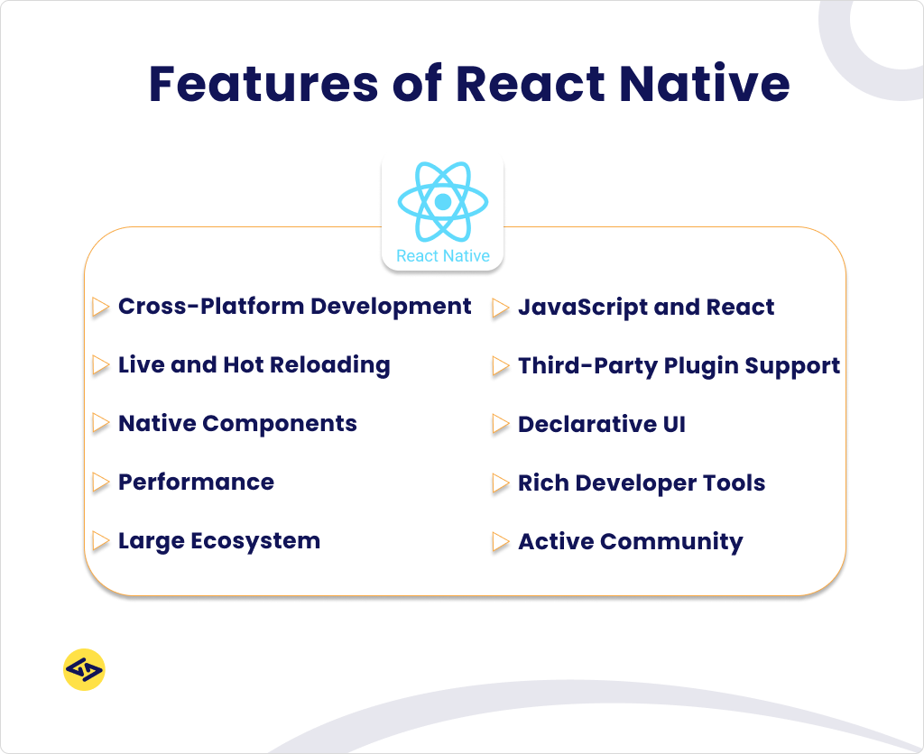 Features of React Native