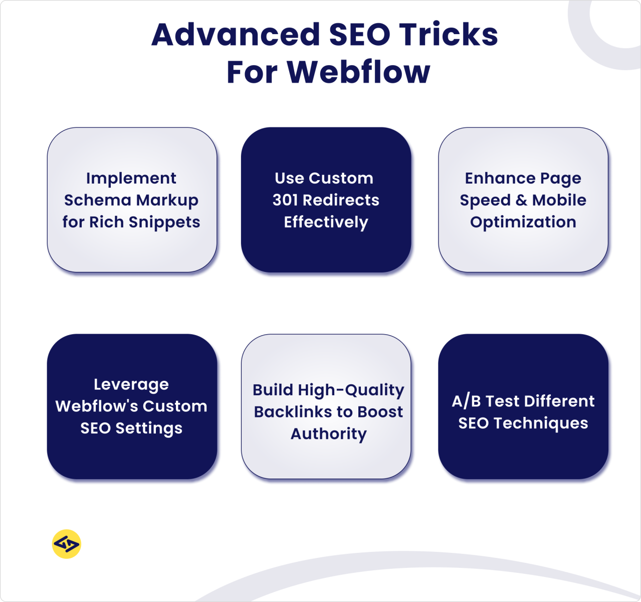 advanced seo tricks for webflow