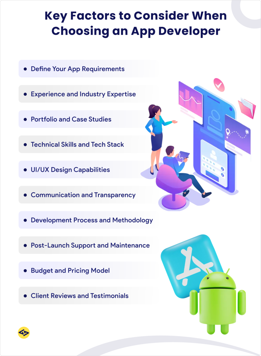 Key Factors to Consider When Choosing an App Developer