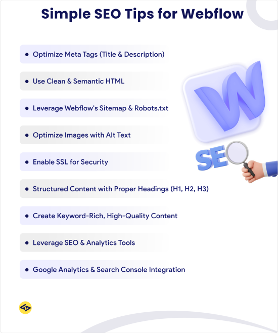 Webflow SEO Optimization: Tips and Tricks for 2025