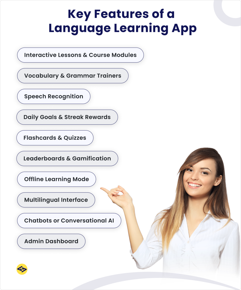 Key Features of a Language Learning App