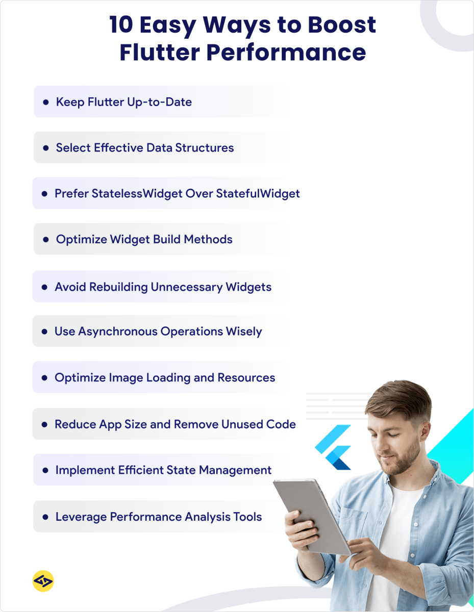 10 Easy Ways to Boost flutter Performance