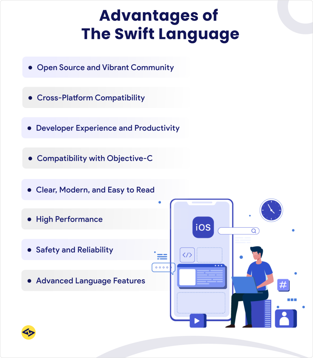 Advantages of the swift for ios app development