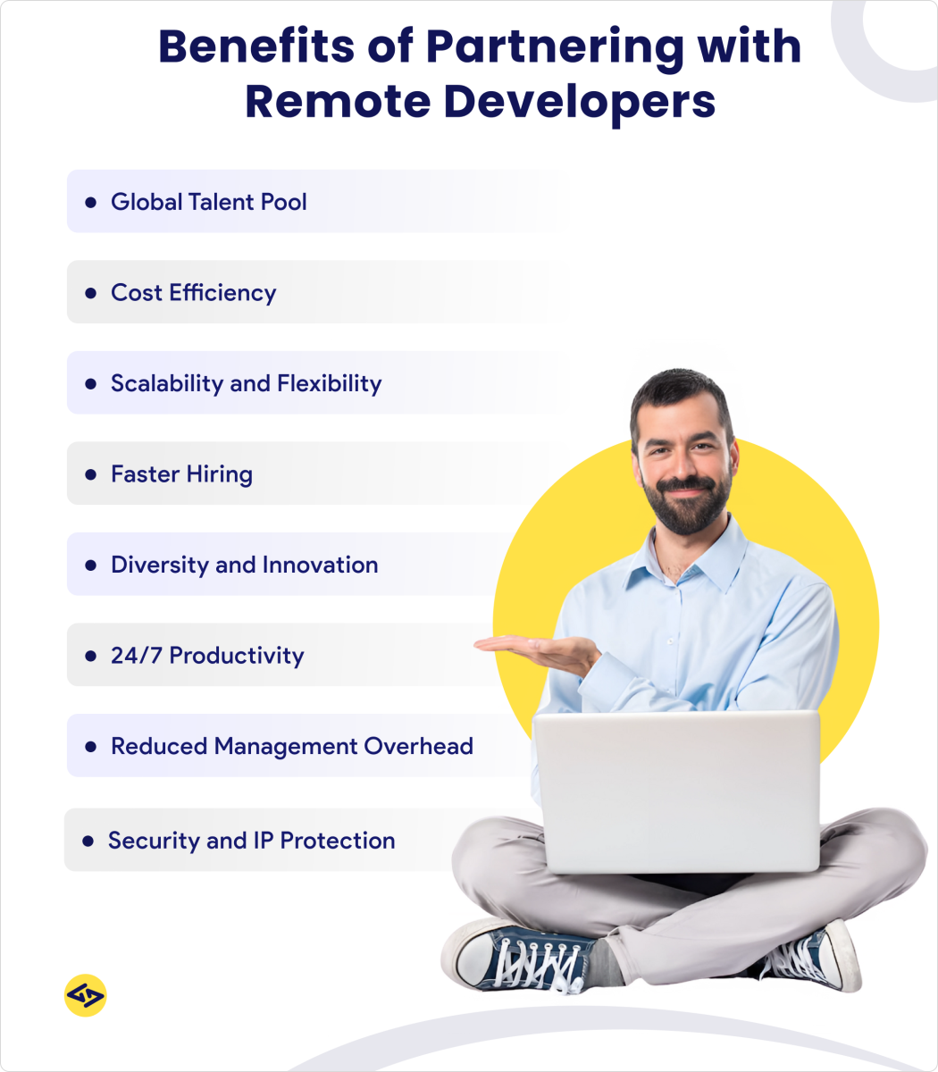 Benefits of partnering with remote developers