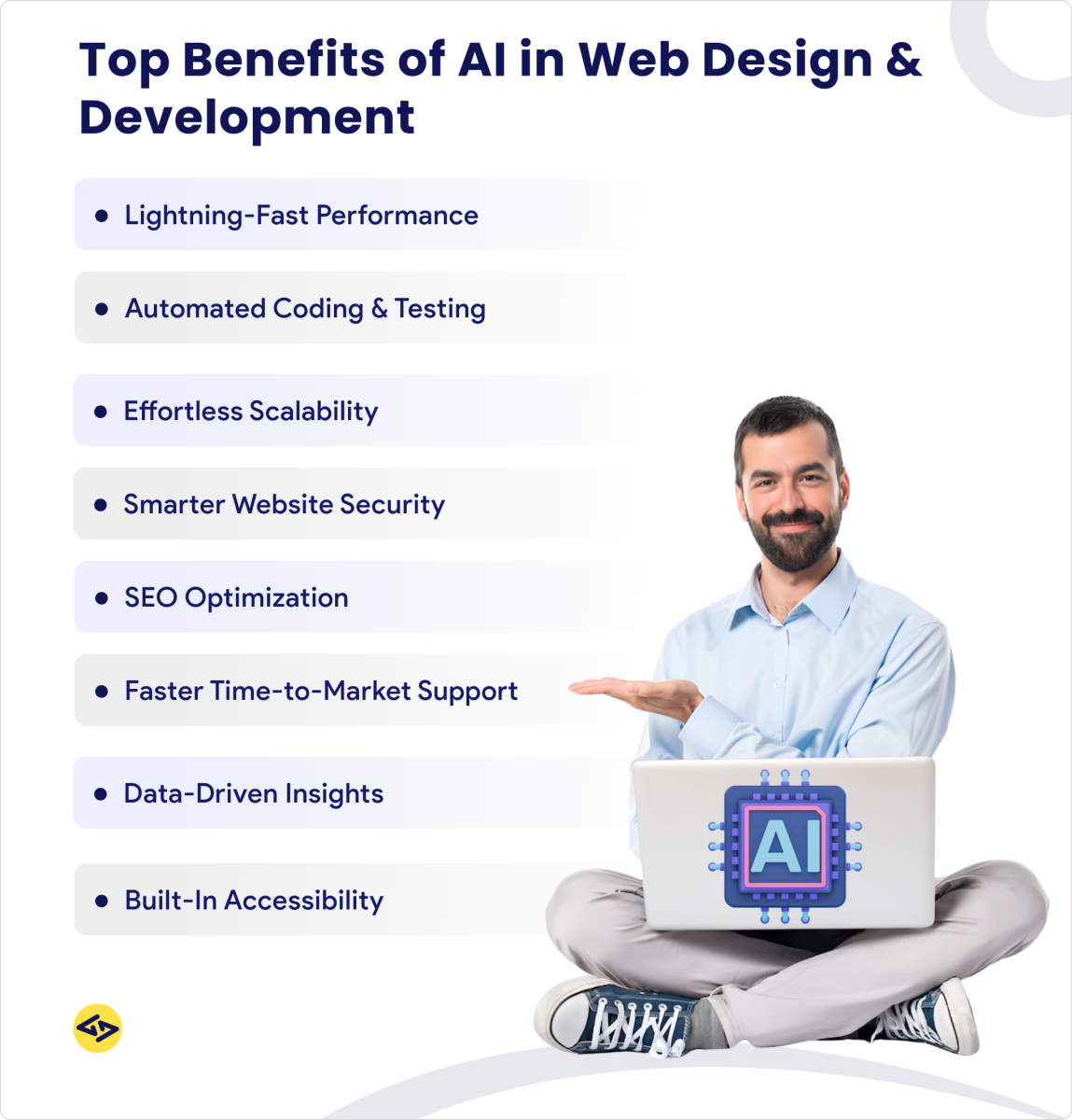 Top Benefits of AI in Web Development