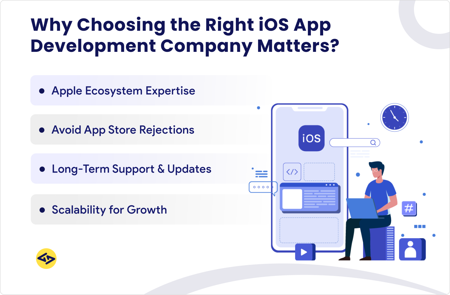 Why Choosing the right ios app development company matters?