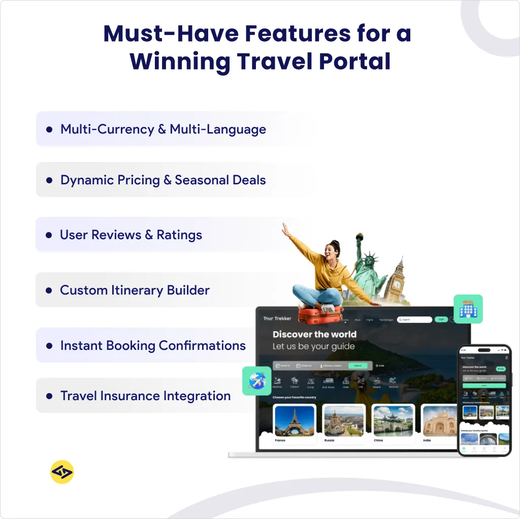 must-have features for a winning travel portal