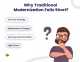Why Traditional Modernization Falls short?