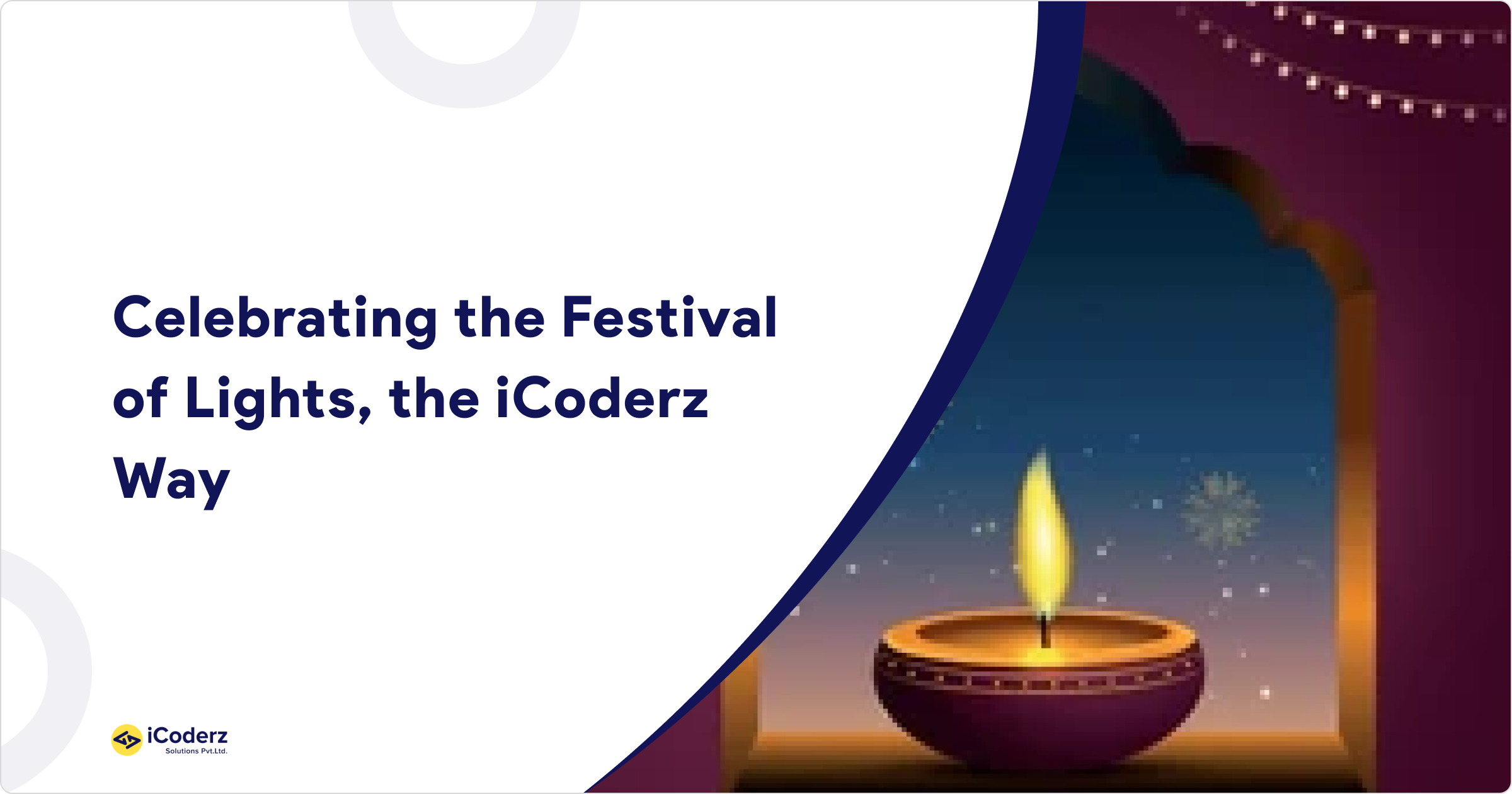 Celebrating the Festival of Lights, the iCoderz Way