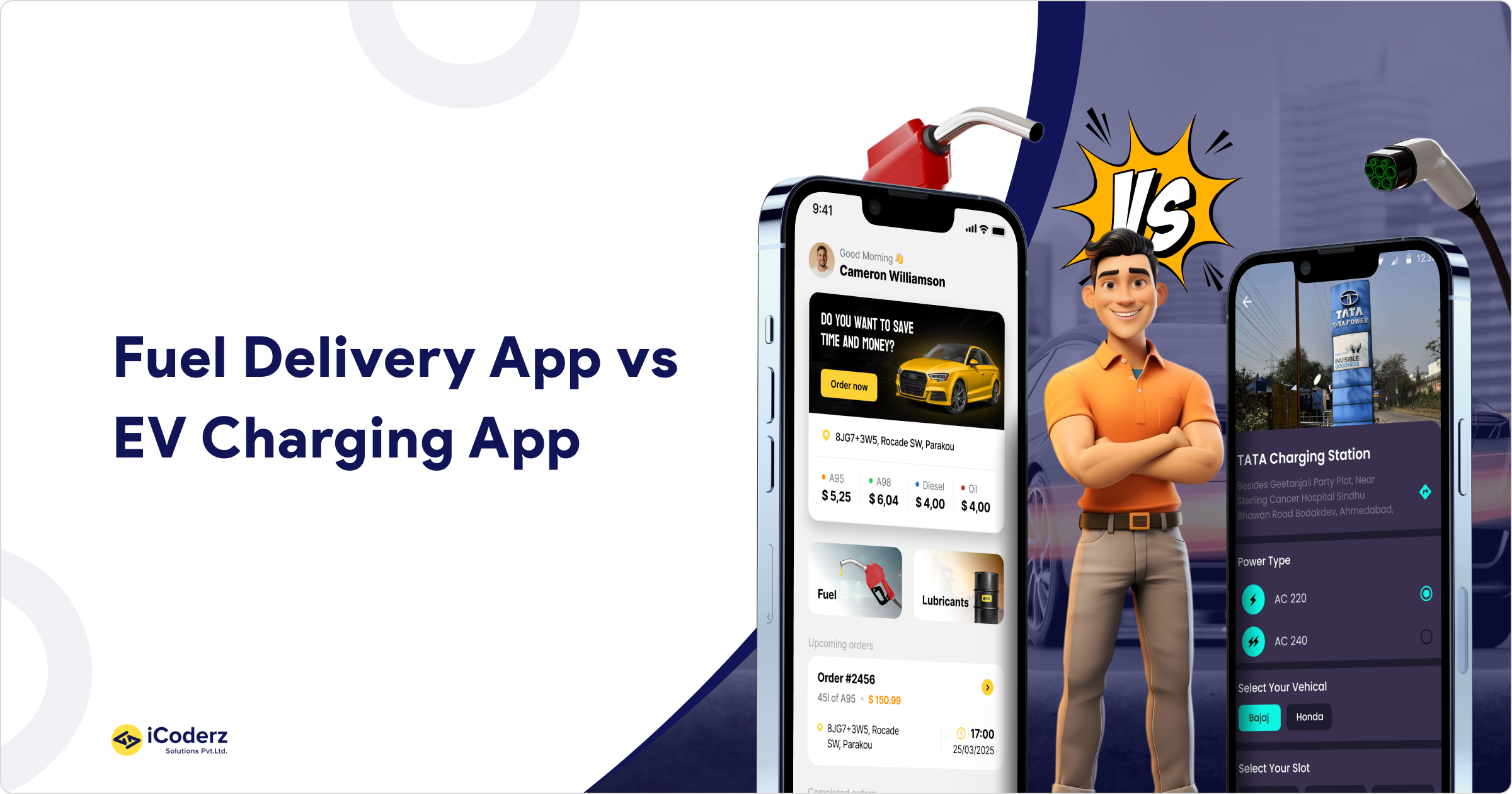 Fuel Delivery App vs EV Charging App