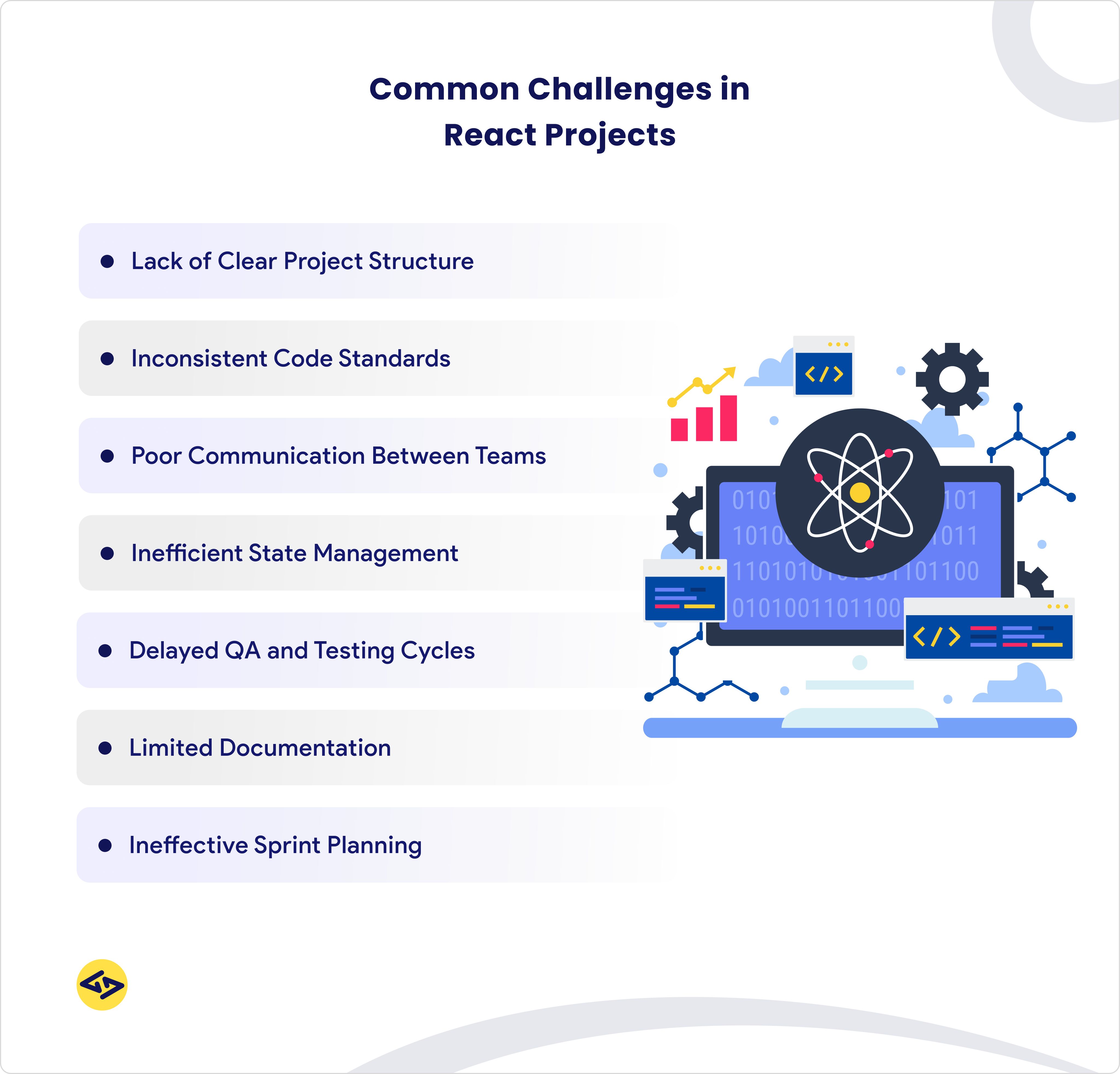 Common challenges in react projects