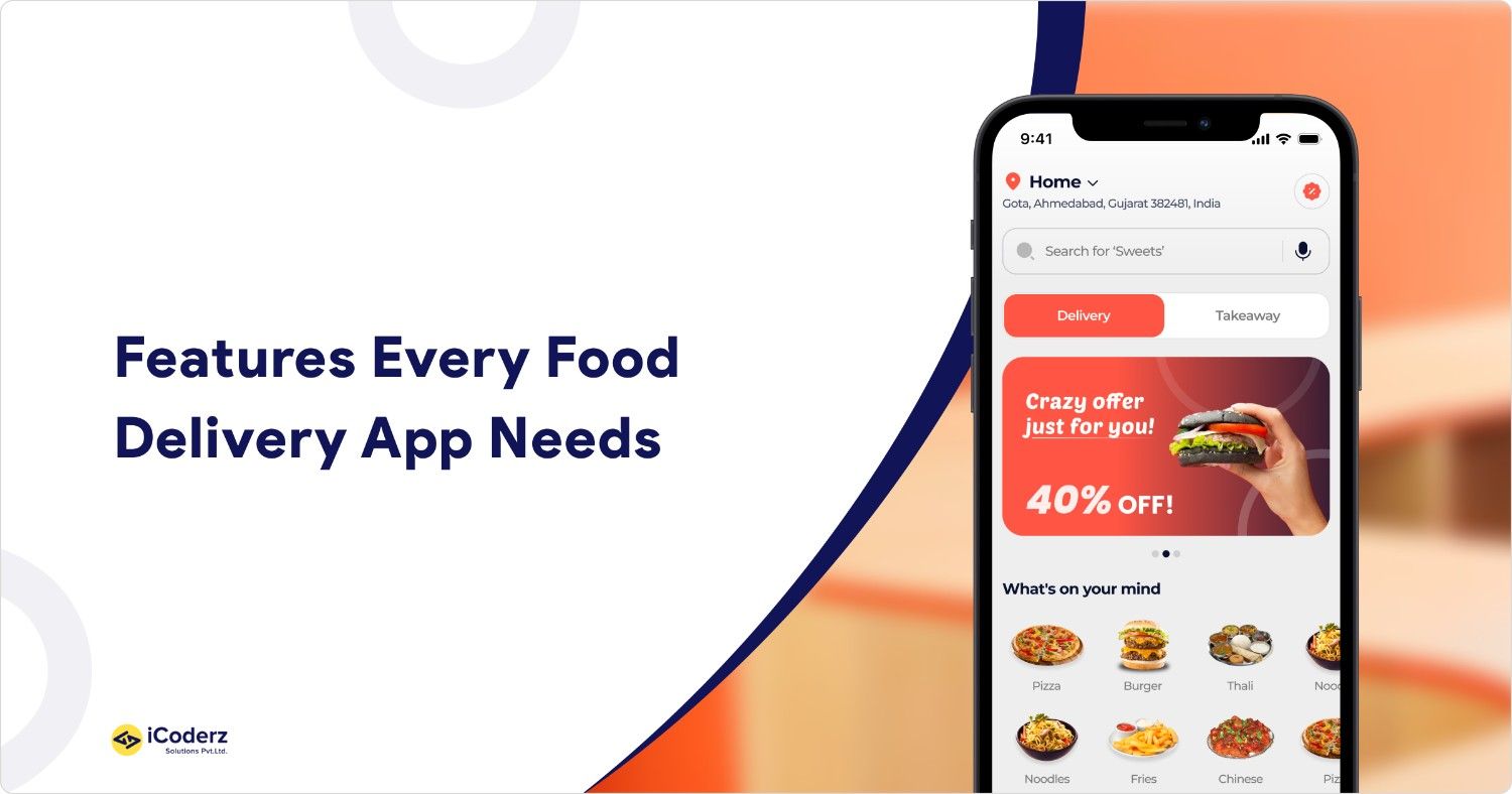 Food Delivery App Features