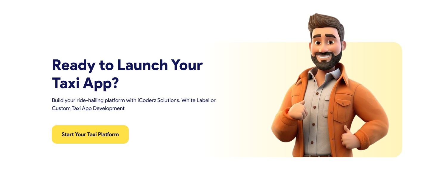 launch taxi app with icoderz solutions