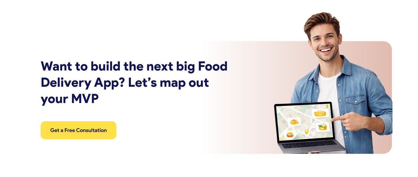 Develop a food delivery app with icoderz