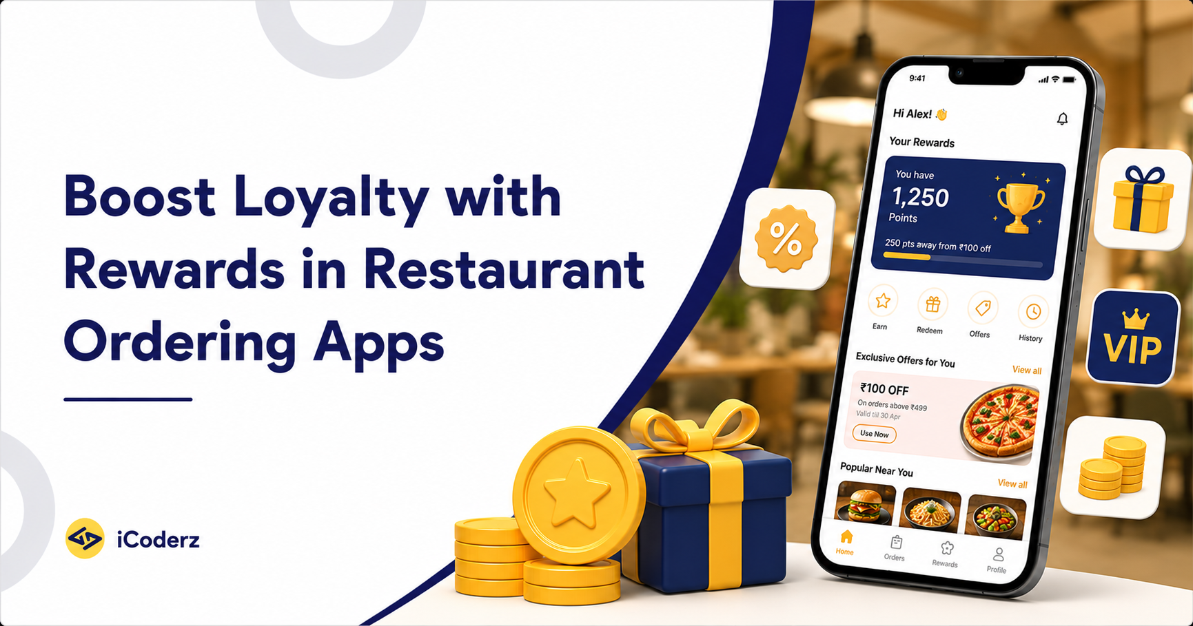 Loyalty & Rewards Features for Restaurant Ordering Apps