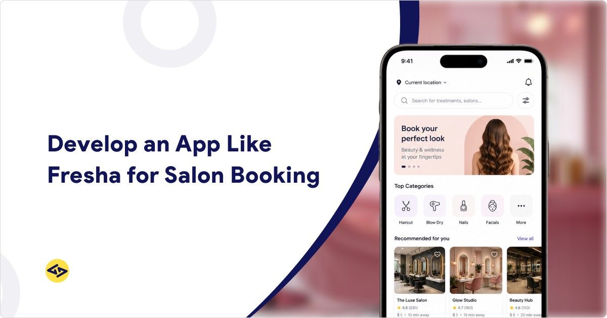 build a salon app like Fresha