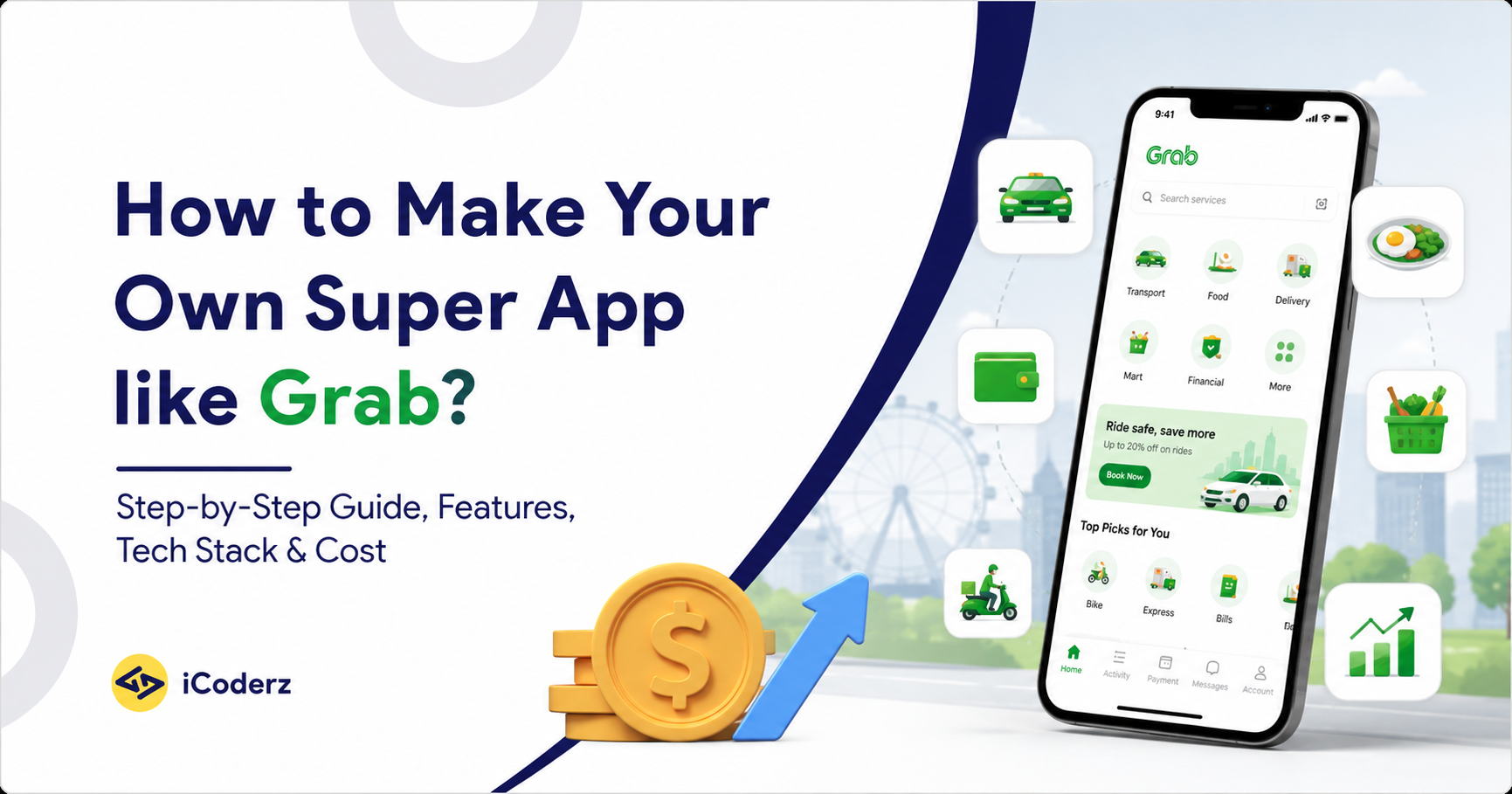 how to build a super app like grab