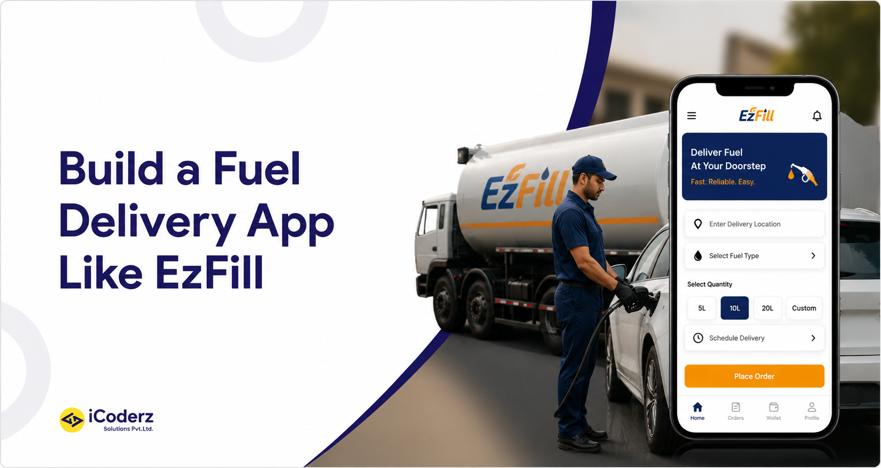 How to Build a Mobile Fuel Delivery App Like EzFill