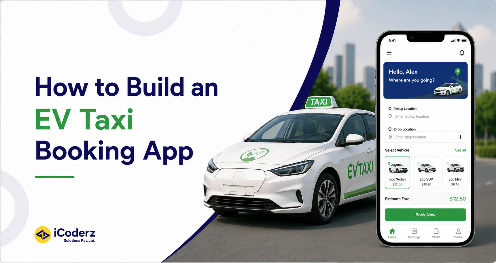 EV Taxi Booking App Development Guide: Everything You Need to Know