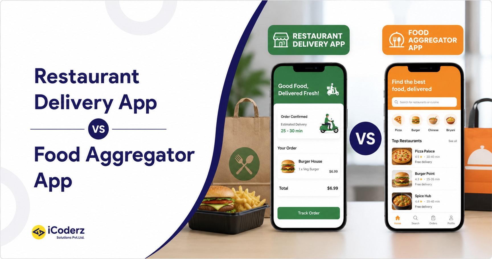 Restaurant Delivery App vs Food Aggregator App: Which is Better?