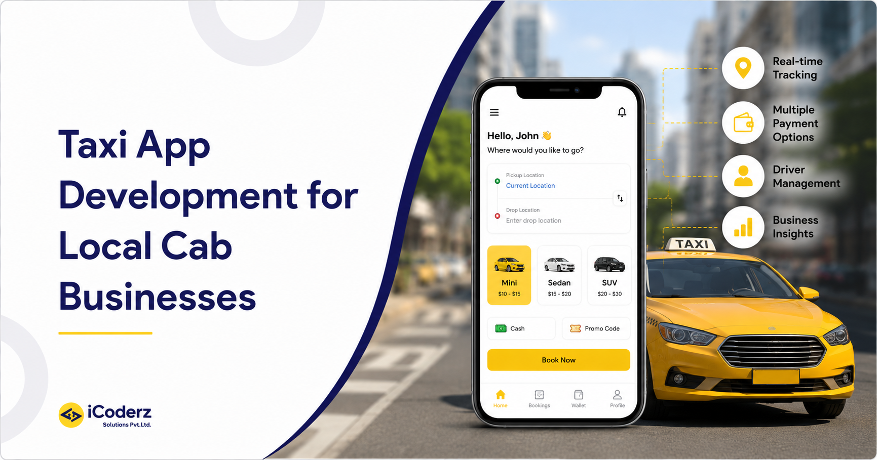 What is Taxi App Development for Local Cab Businesses?