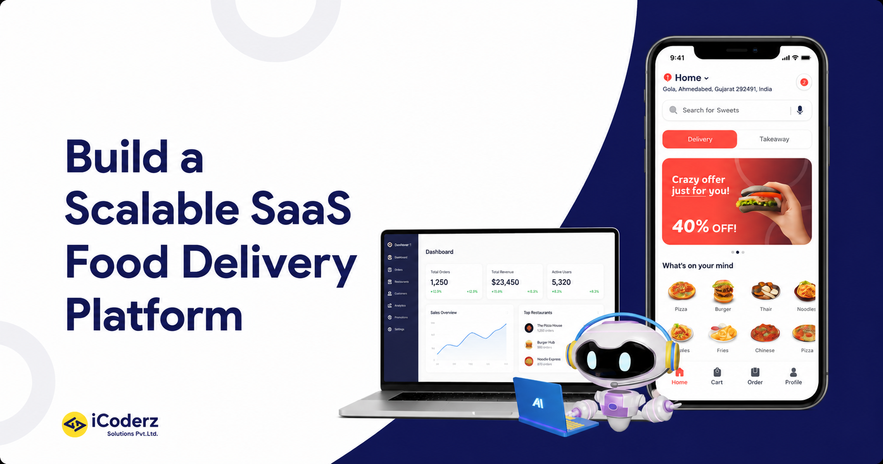 SaaS Food Delivery Platform Development Explained: Everything You Need to Know