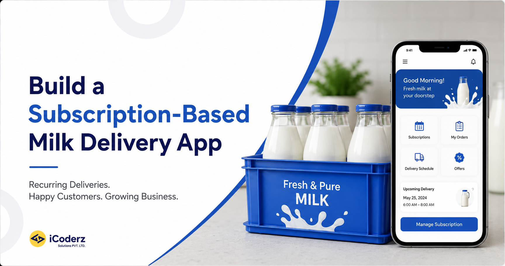 Subscription-Based Milk Delivery App Development: Complete Guide to Building a Successful Dairy App in 2026