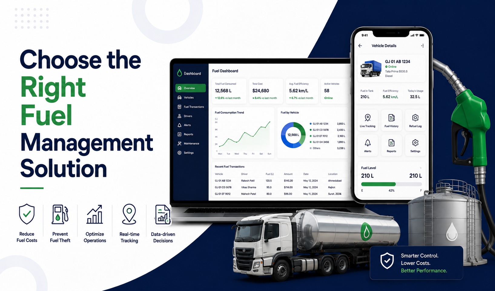 Fleet Fuel Management Software vs Fuel Delivery Apps: What’s the Difference?