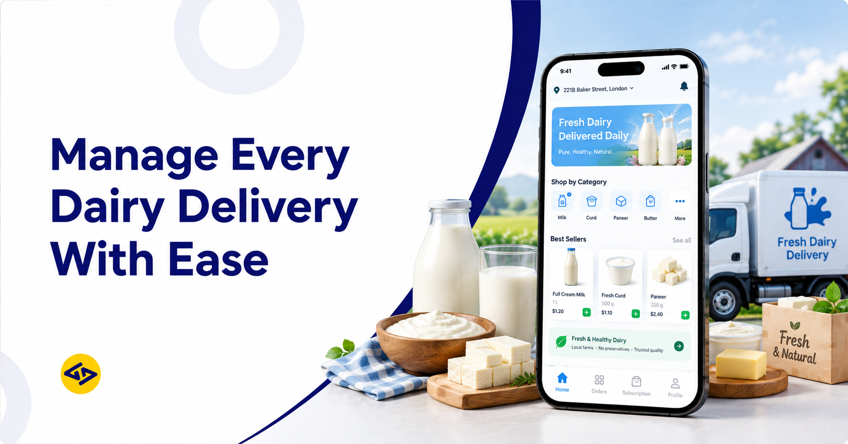 How Dairy Businesses Can Manage Daily Home Deliveries