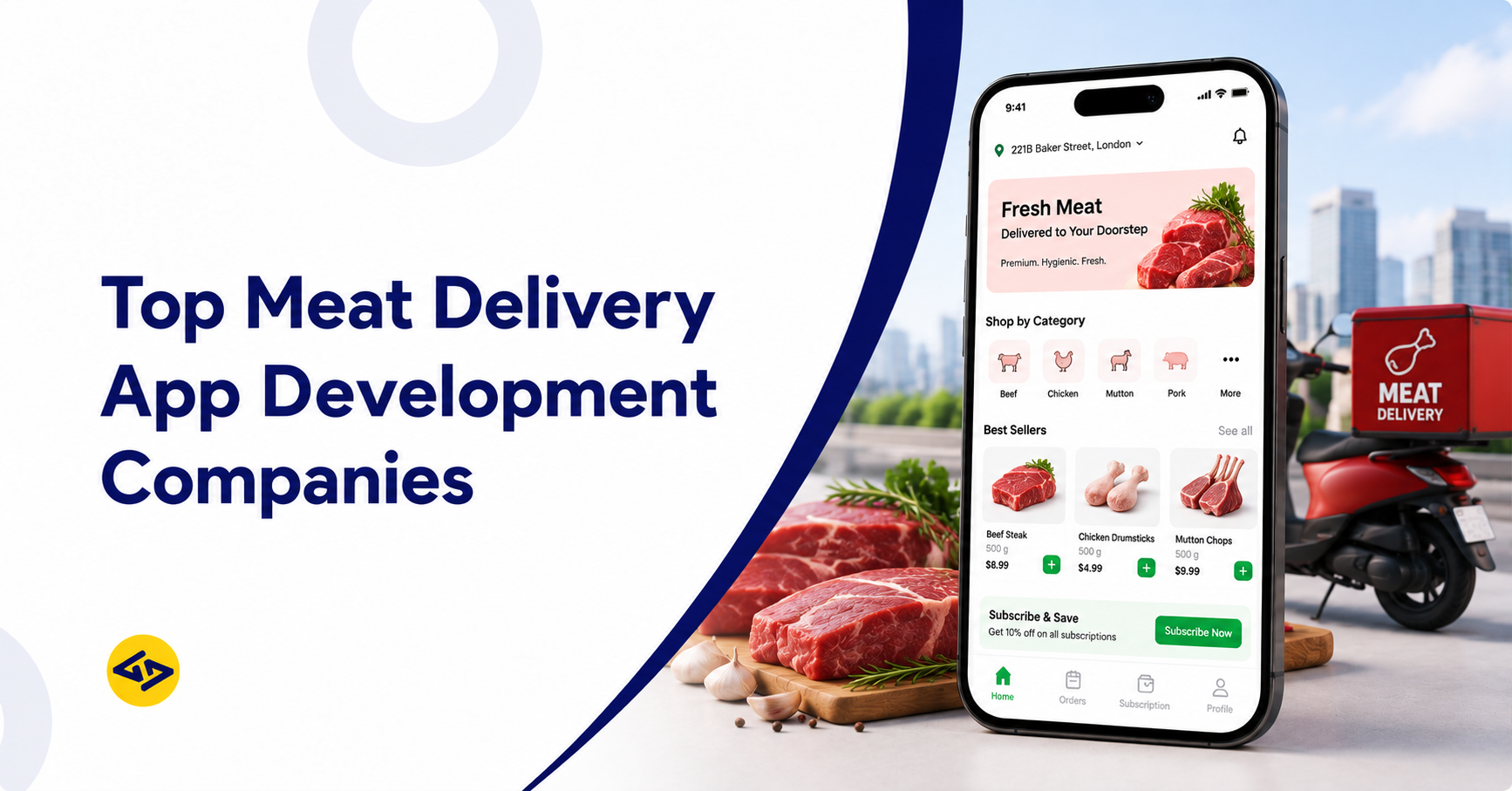 Best Meat Delivery App Development Companies in 2026