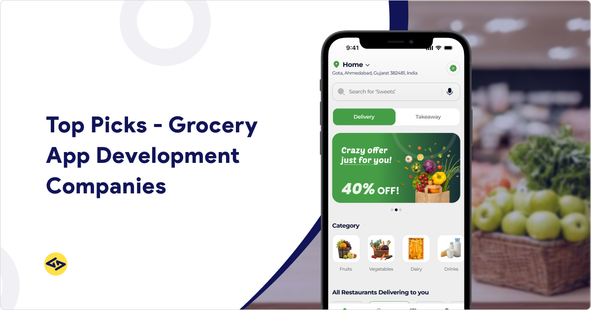 Top 5 Grocery Delivery App Development Companies in 2026