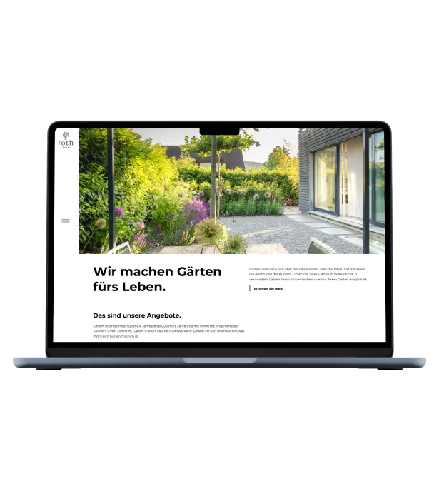 Roth Gärten — challenges and solutions