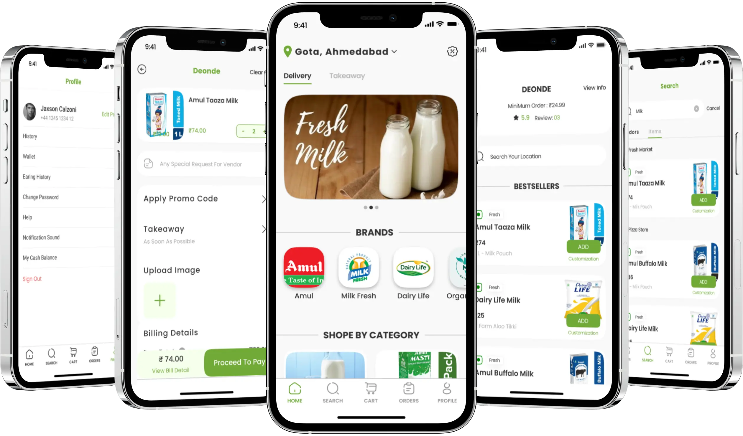 Milk Delivery App Solution