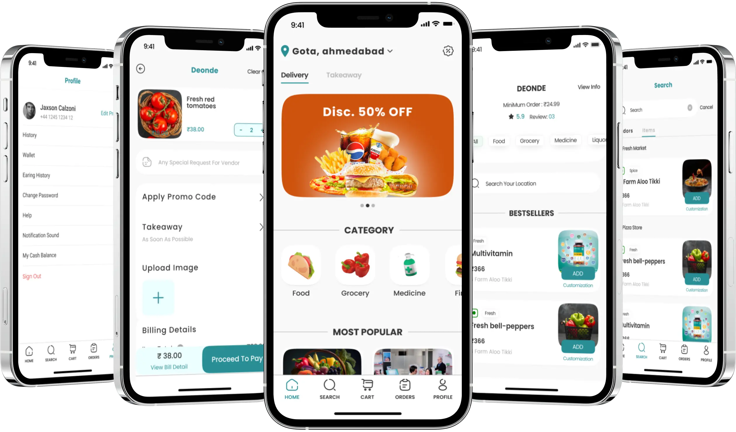 On Demand Multi Delivery App