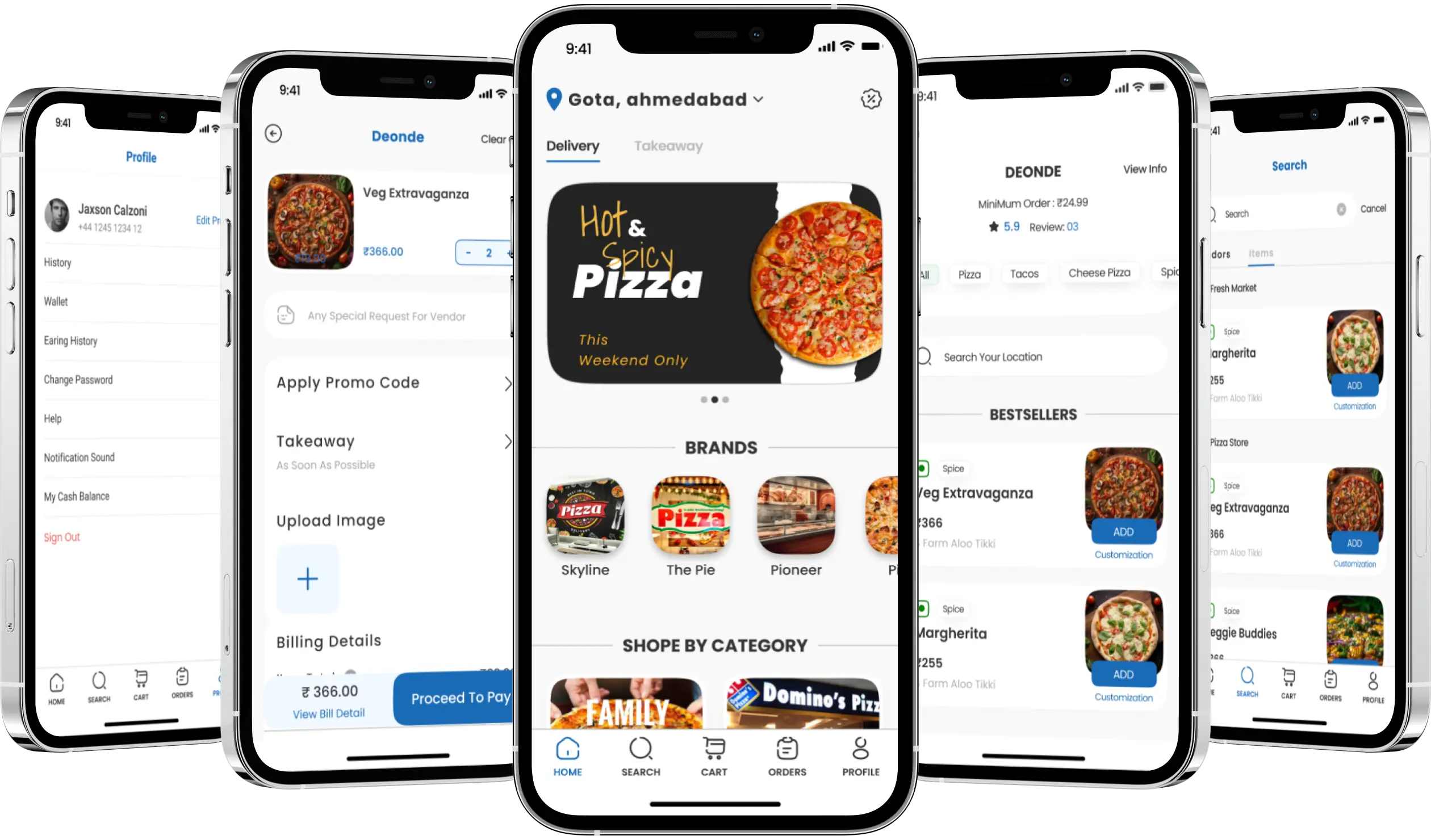 On Demand Pizza Delivery App Development