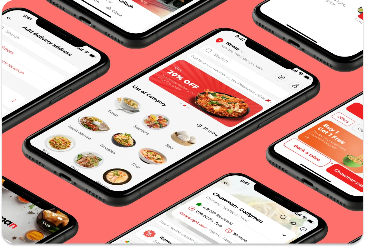 Snappy app social features and gallery
