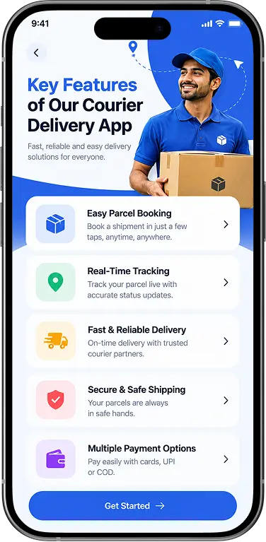 Courier Delivery App - Easy Booking